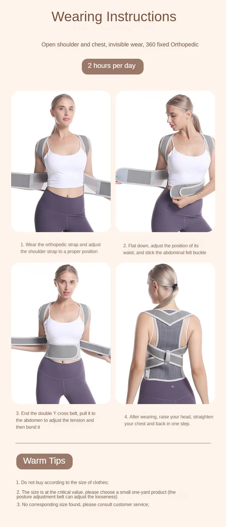 AlignFlex™ Orthopedic Posture Brace